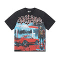 Godspeed Washed Black Rock Graphic T-Shirt — hero