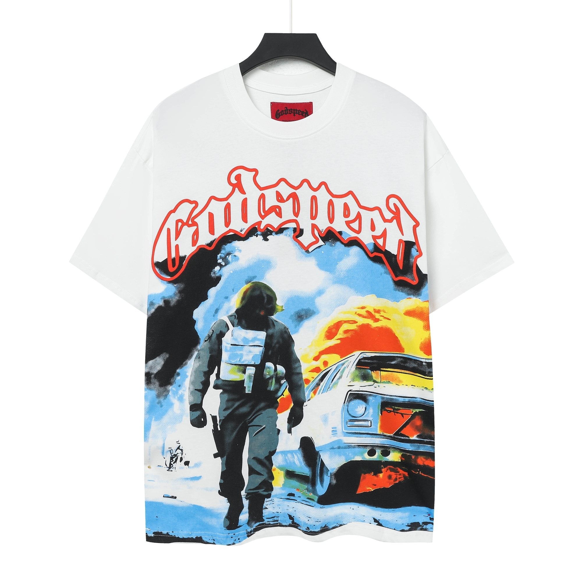 Godspeed Out of Many One Short-Sleeve Graphic T-Shirt — hero