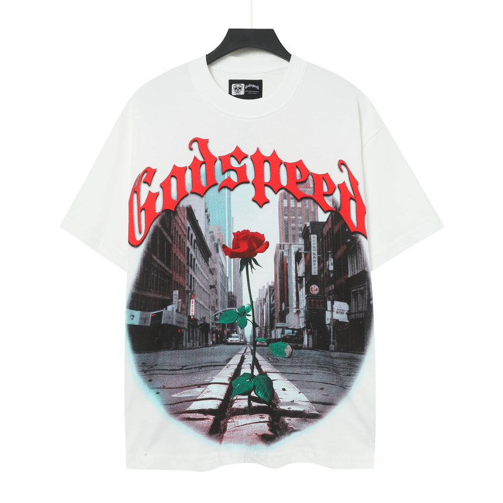 Godspeed Rock Graphic Short-Sleeve T-Shirt — hero
