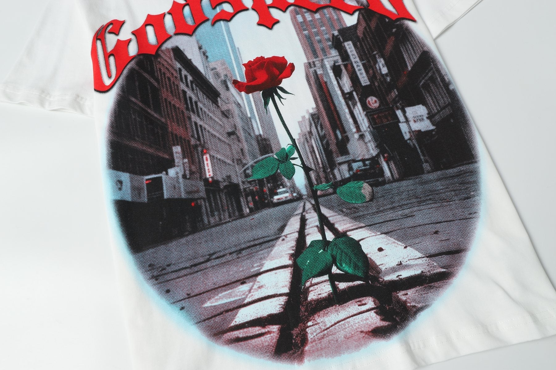 Godspeed Rock Graphic Short-Sleeve T-Shirt — detail