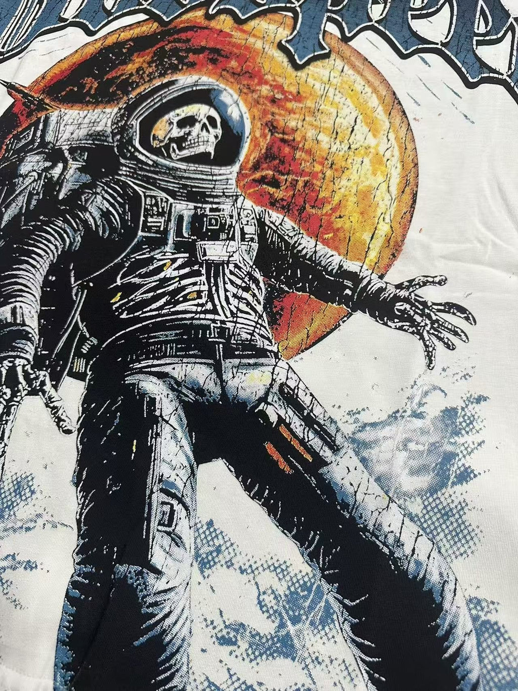 Godspeed Space Tour Astronaut Graphic T-Shirt — detail
