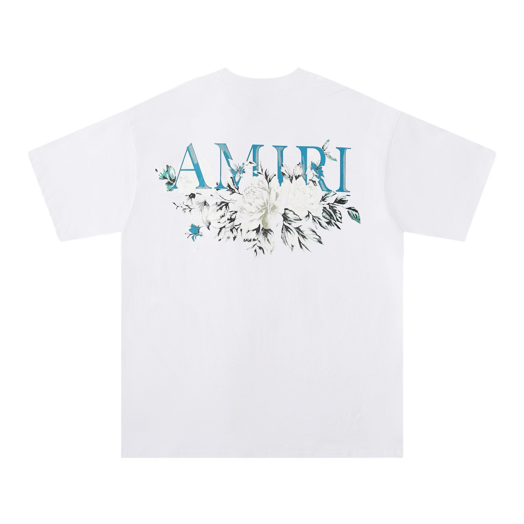 AMIRI Floral Graphic Short-Sleeve T-Shirt — back