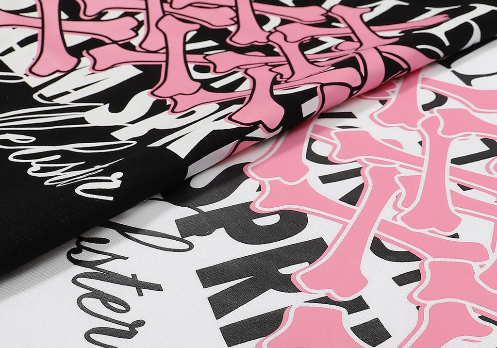 AMIRI Pink Bone Graphic T-Shirt — detail