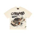 Godspeed Cream Car Graphic Short-Sleeve T-Shirt — hero