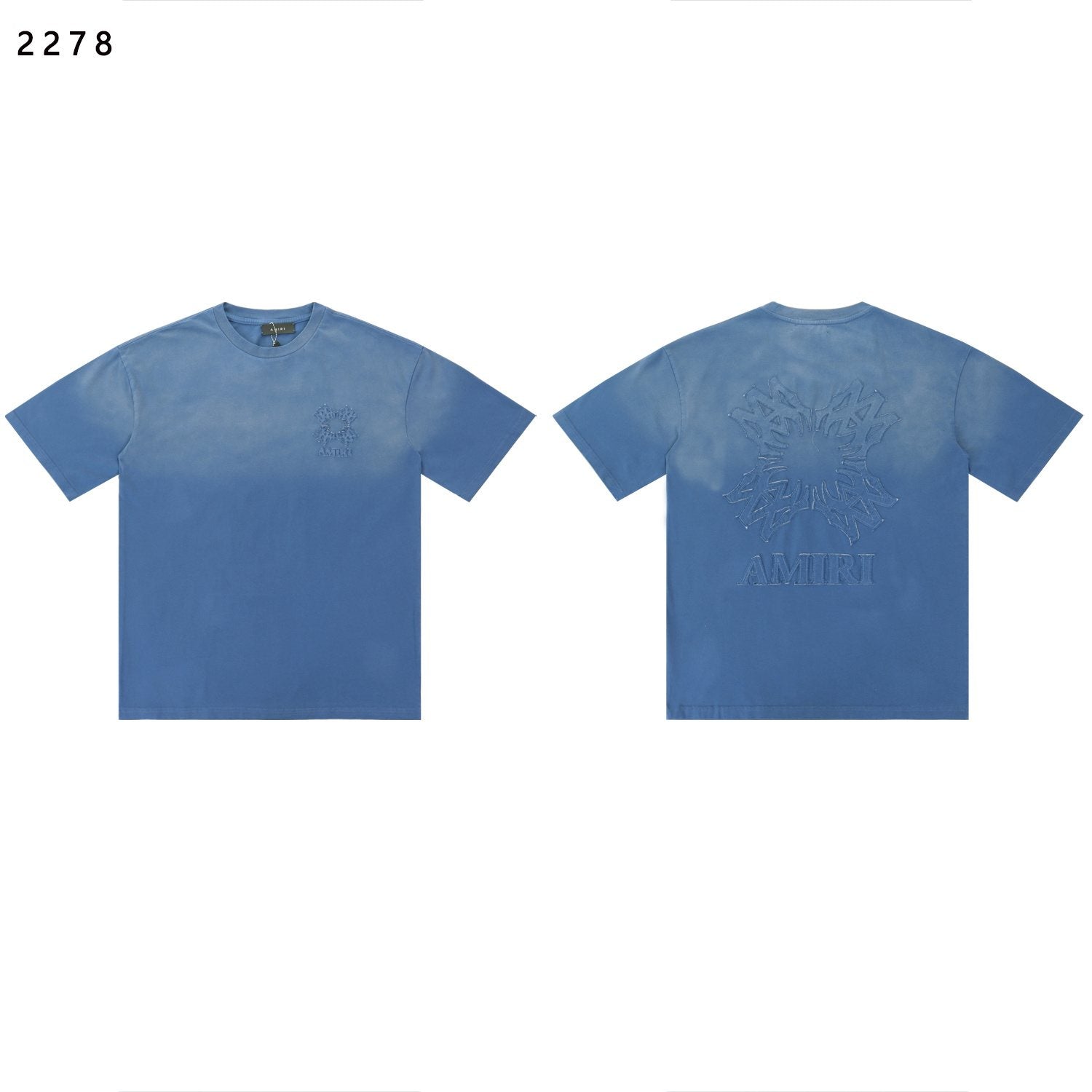 AMIRI Design Studio Washed Graphic T-Shirt — front