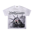 MAJESTIK Tour-Style Back Print T-Shirt — front