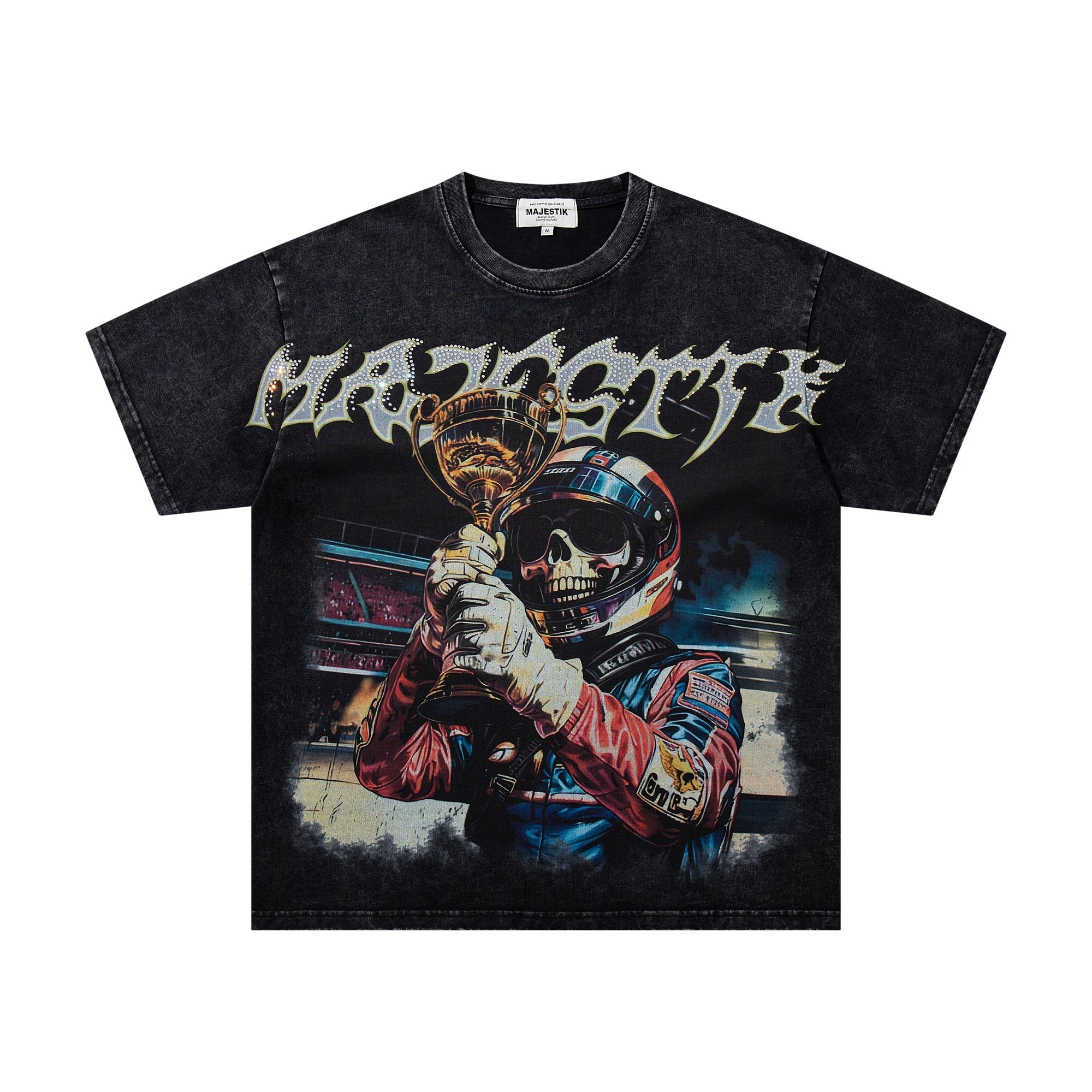 MAJESTIK Astronaut Trophy Graphic T-Shirt — hero