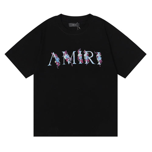 AMIRI Floral Butterfly Graphic Short-Sleeve T-Shirt — hero