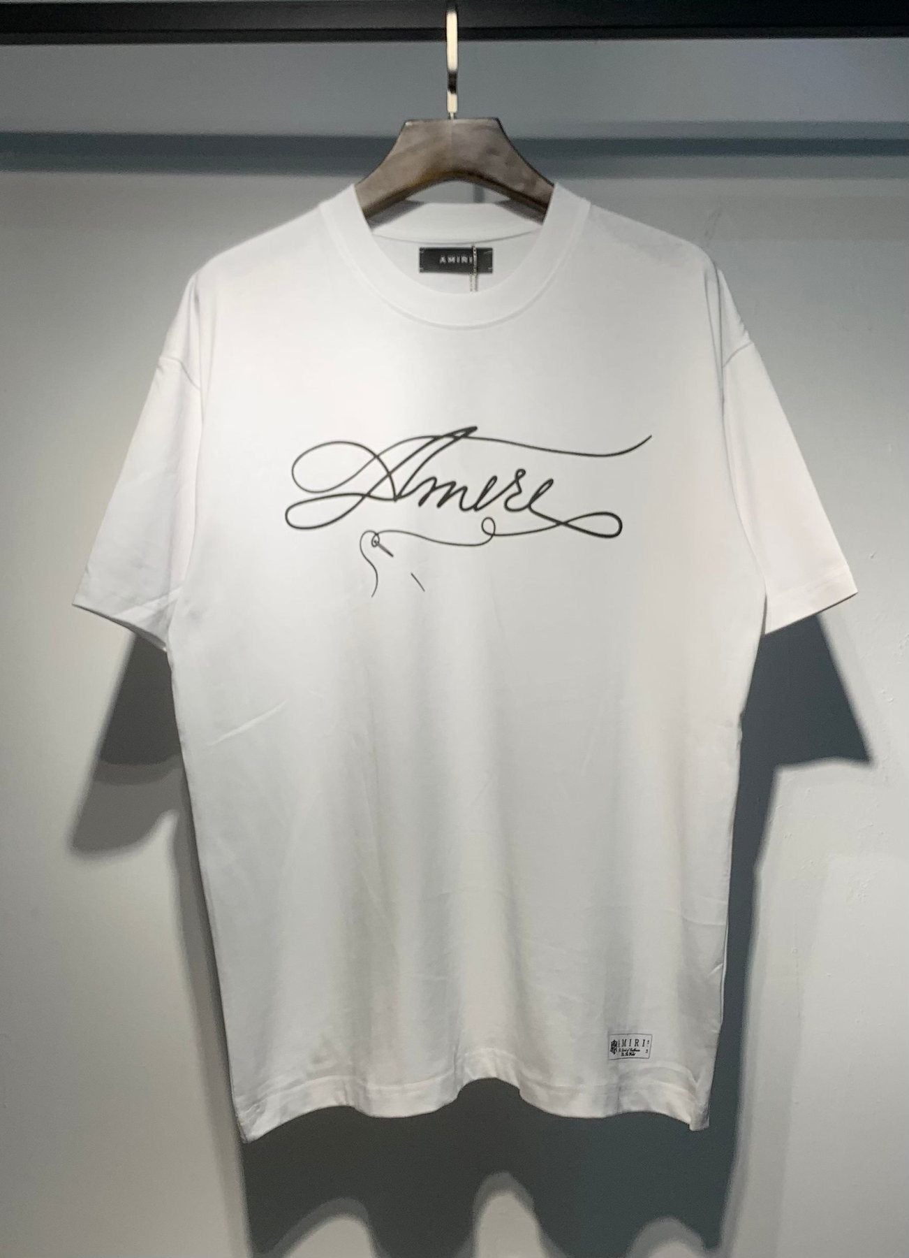 AMIRI Script Chest Graphic Short-Sleeve T-Shirt — front