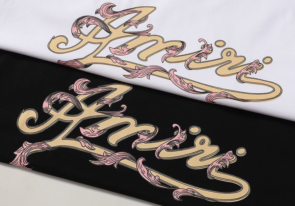 AMIRI Script Graphic Short-Sleeve T-Shirt — detail