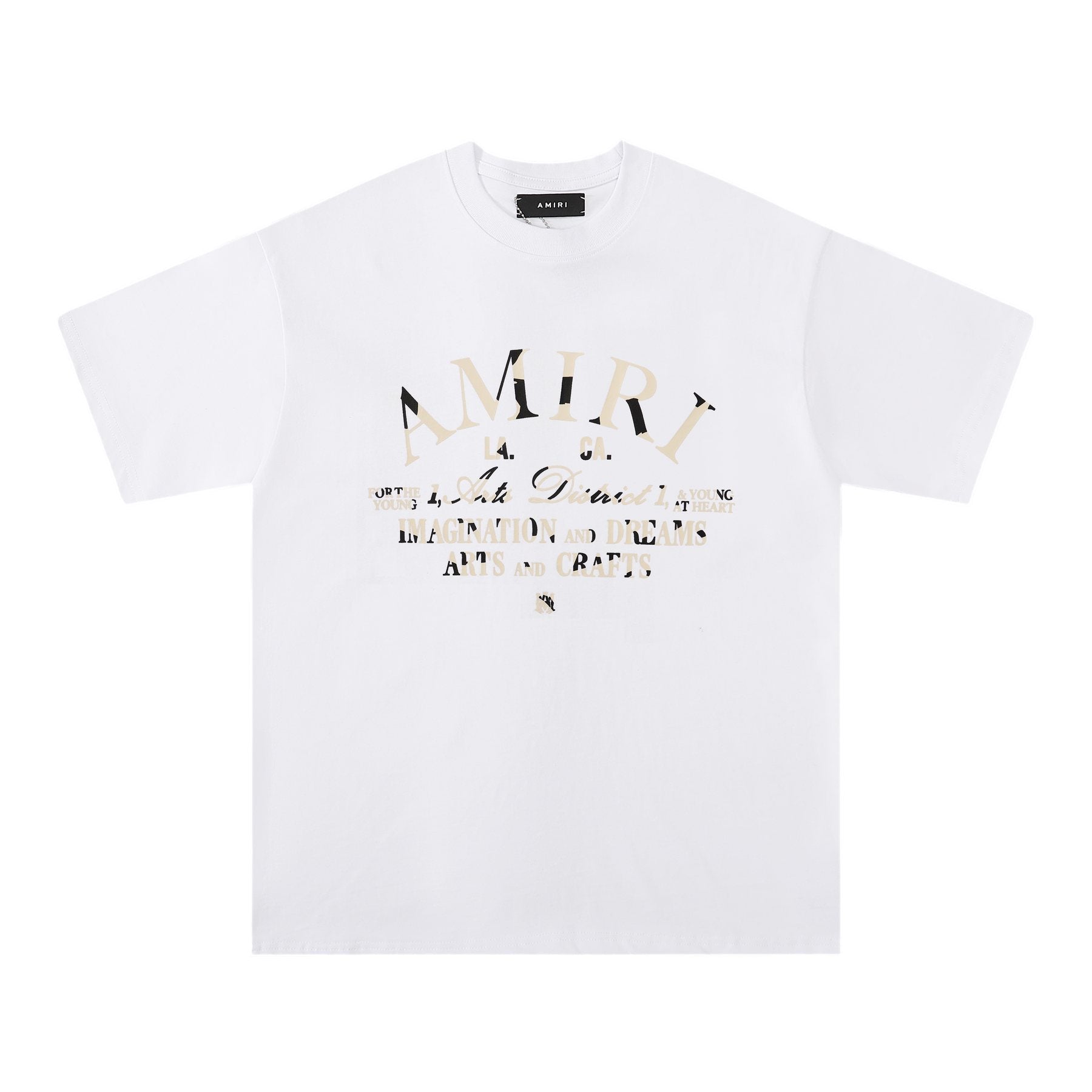 AMIRI Front Typographic Graphic T-Shirt — front