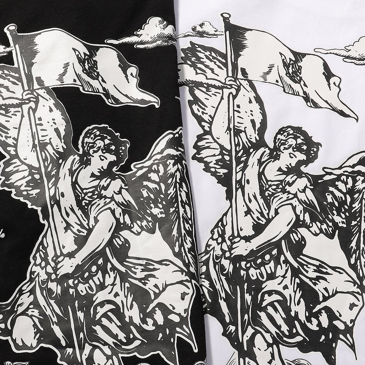 AMIRI Angel Flag Graphic T-Shirt — detail