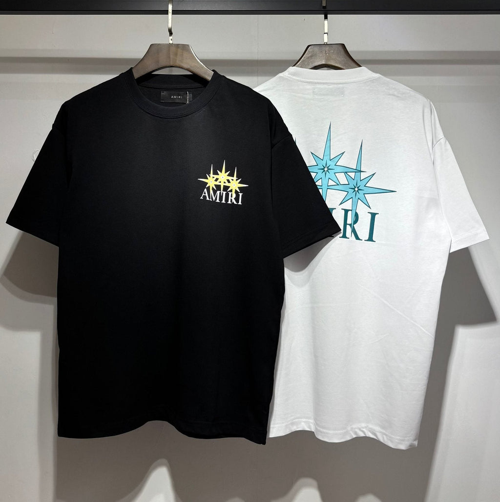 AMIRI Front & Back Graphic T-Shirt — comparison