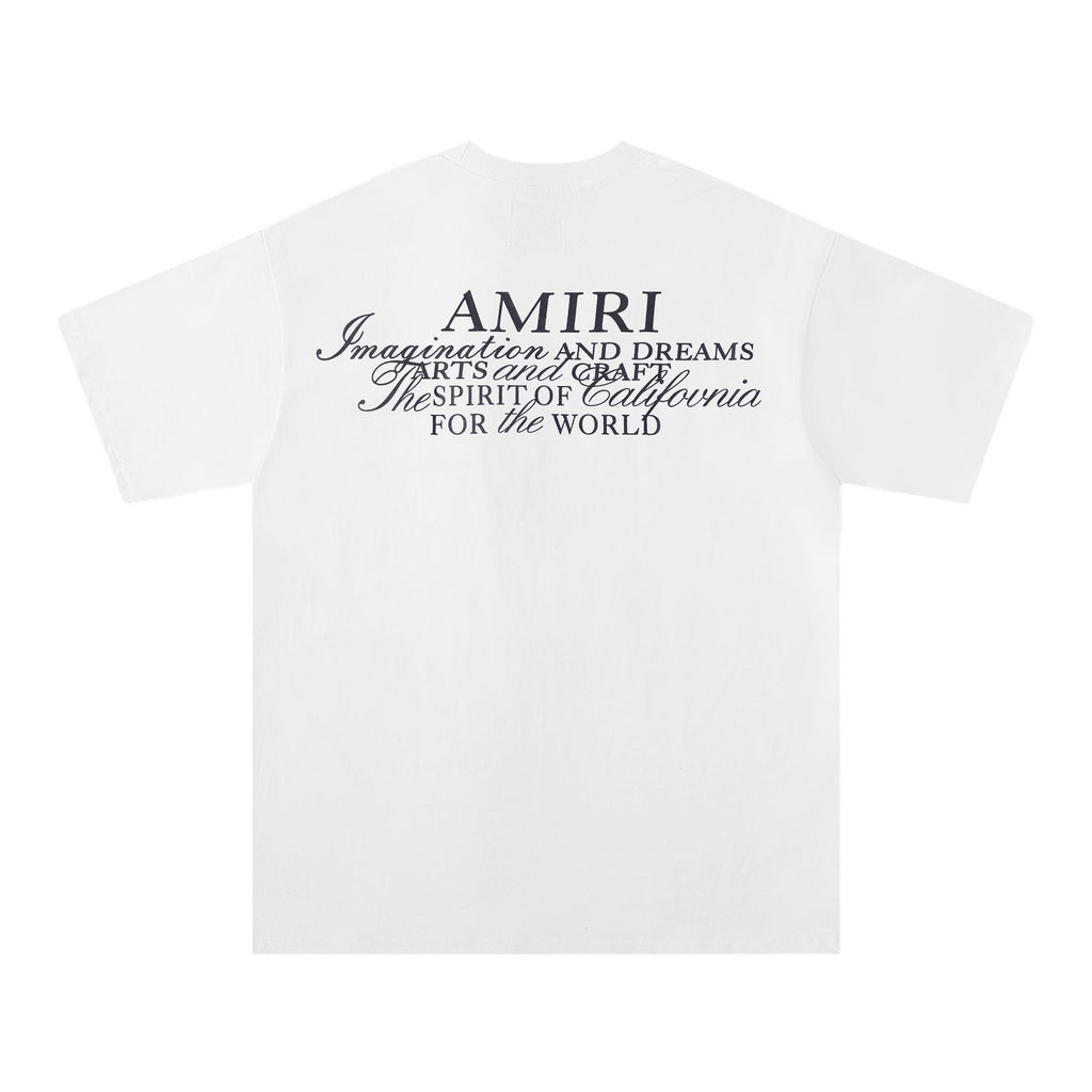 AMIRI Letter Graphic Short-Sleeve T-Shirt — back