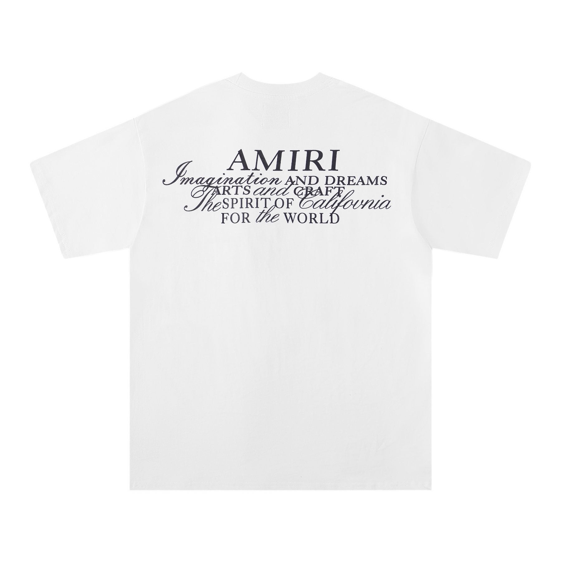 AMIRI Letter Graphic Short-Sleeve T-Shirt — back