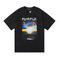 Purple Brand Ocean Sunrise Graphic Short-Sleeve T-Shirt — hero