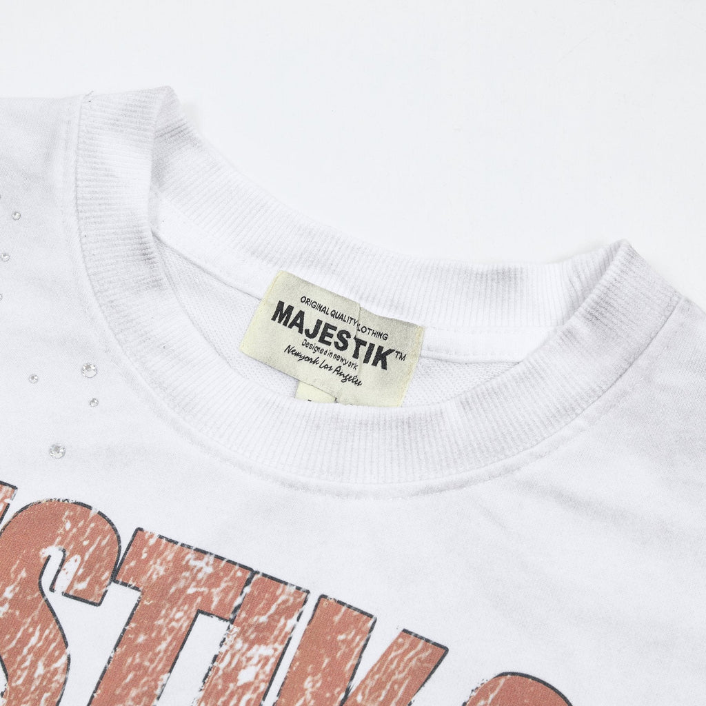 MAJESTIK Soul Graphic Short-Sleeve T-Shirt — neck_label
