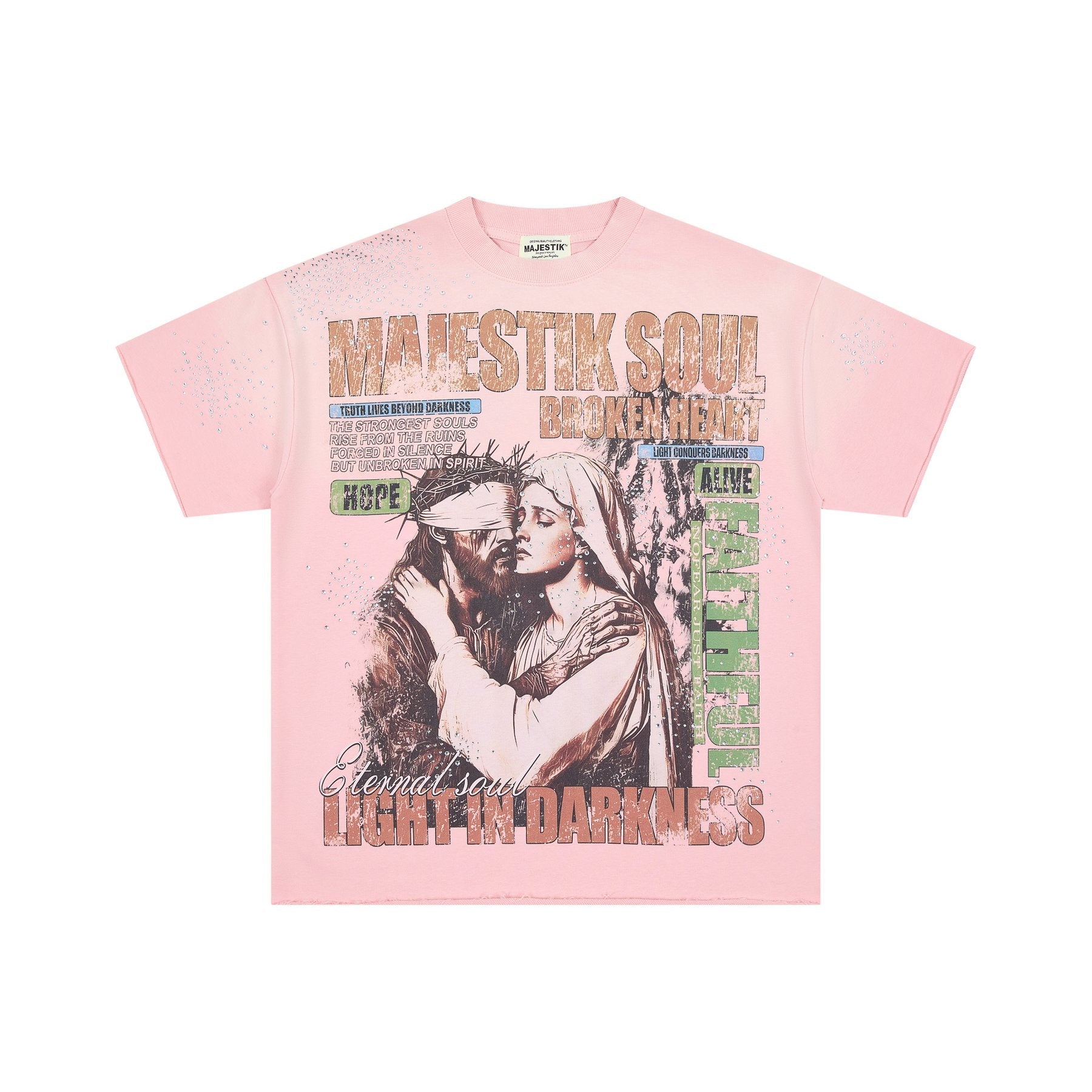 MAJESTIK Soul Graphic Short-Sleeve T-Shirt — front