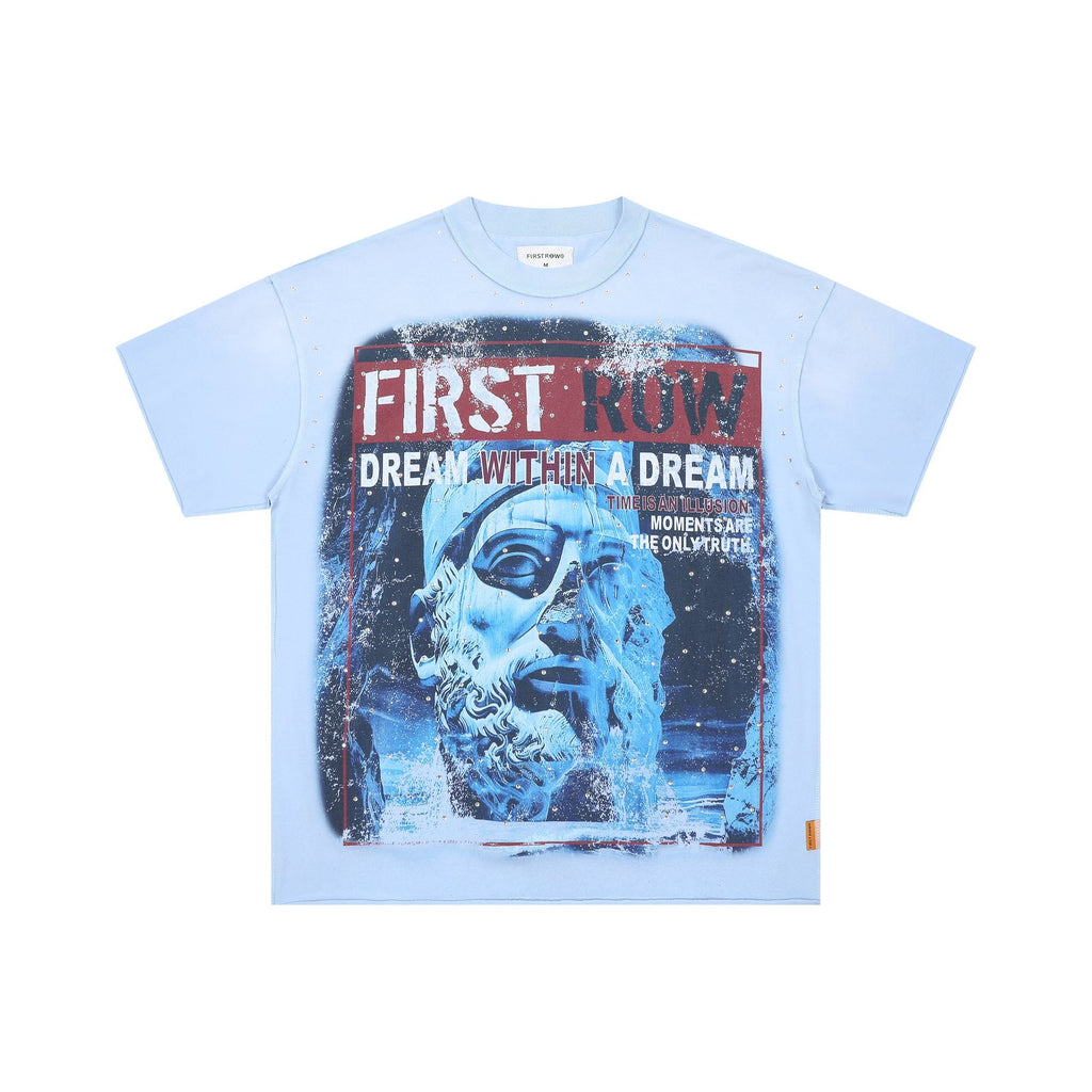 FIRST ROW Lost Utopia Ruins Dream Cropped T-Shirt — hero