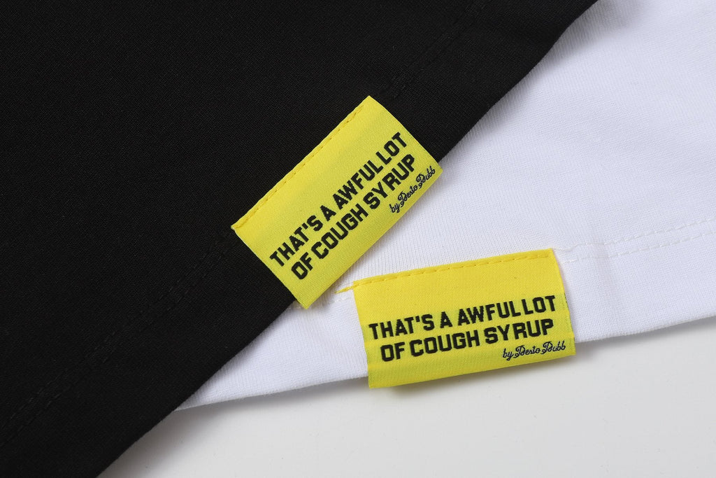 THAT'S A AWFUL LOT OF COUGH SYRUP Eiffel Tower Graphic T-Shirt — hang_tag