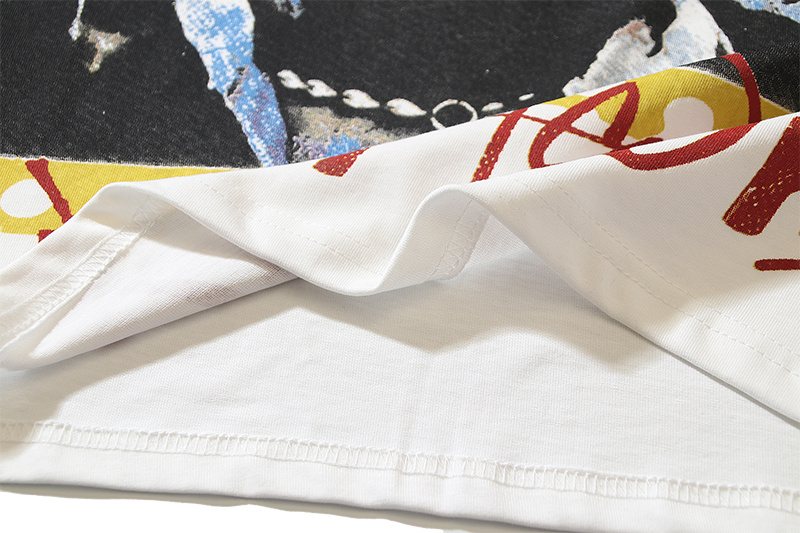 VALE USA Jimi Hendrix Graphic T-Shirt — detail