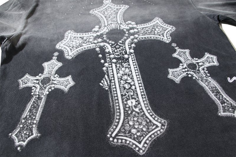 VALE USA Cross Graphic Short-Sleeve T-Shirt — detail