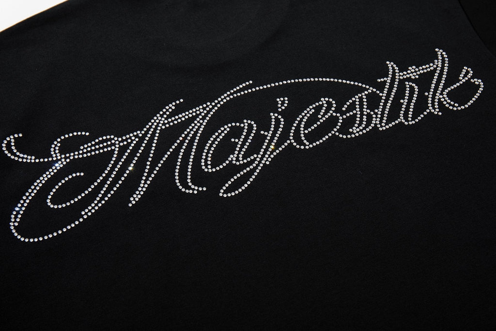MAJESTIK Color Artwork Graphic T-Shirt — detail