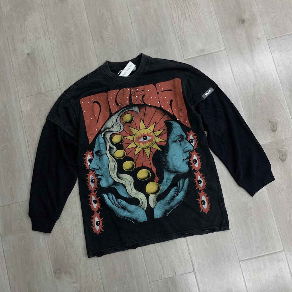 DUAA World Tour Long-Sleeve T-Shirt — front