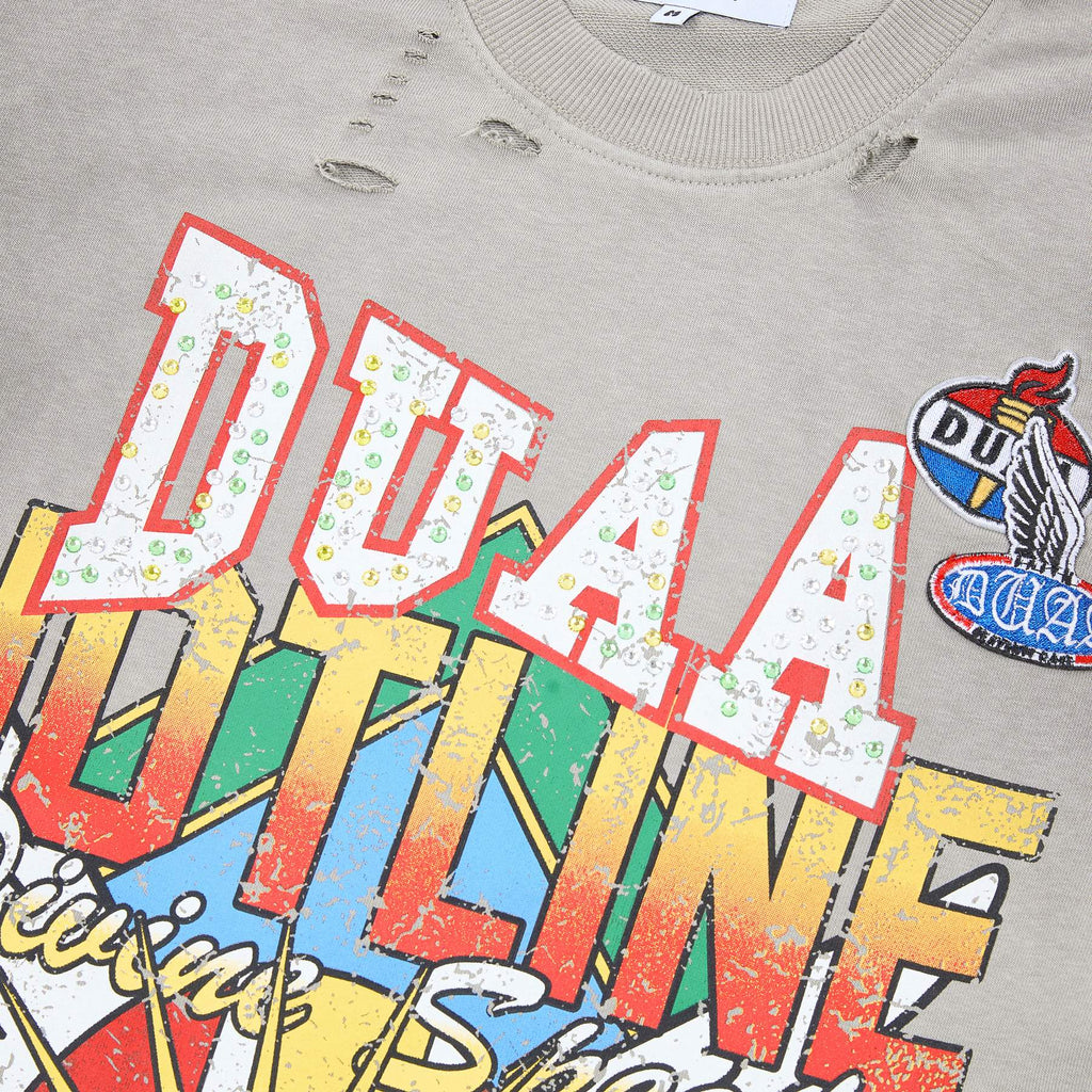 DUAA Hotline Racing Graphic Long-Sleeve T-Shirt — detail
