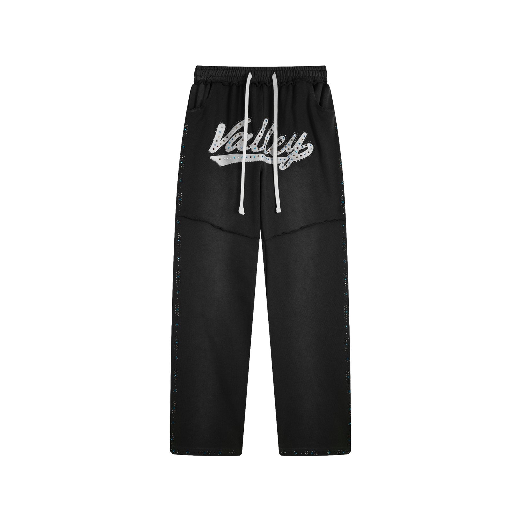 Valley Rhinestone Graphic Sweatpants — front