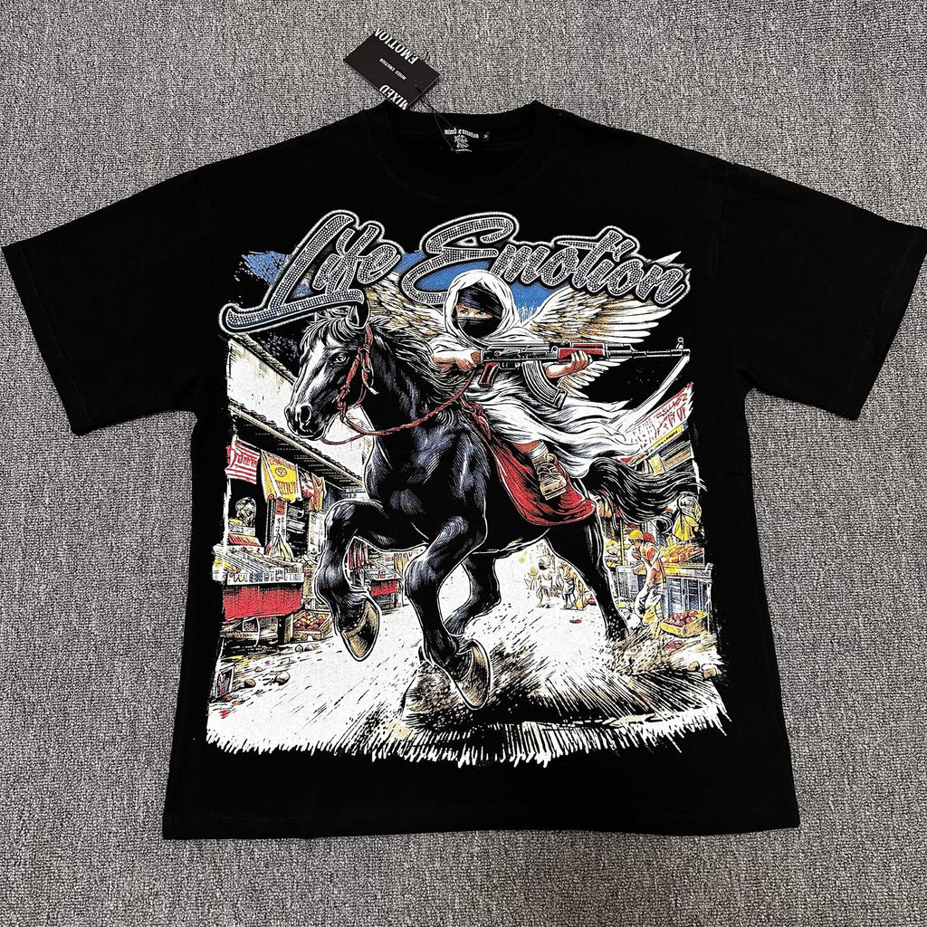Mixed Emotion Western Graphic T-Shirt — hero