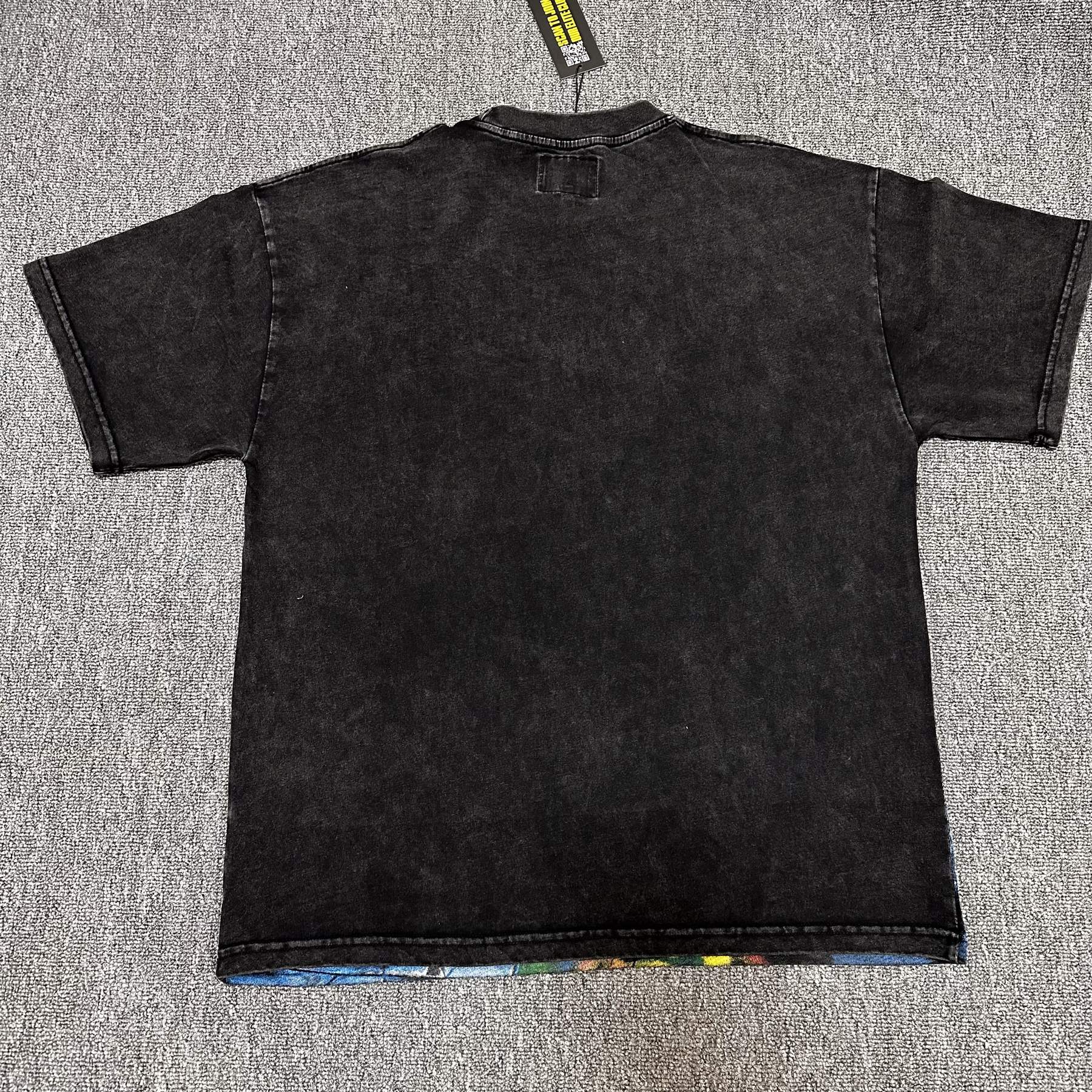 Godspeed Alien Graphic Washed Black T-Shirt — back