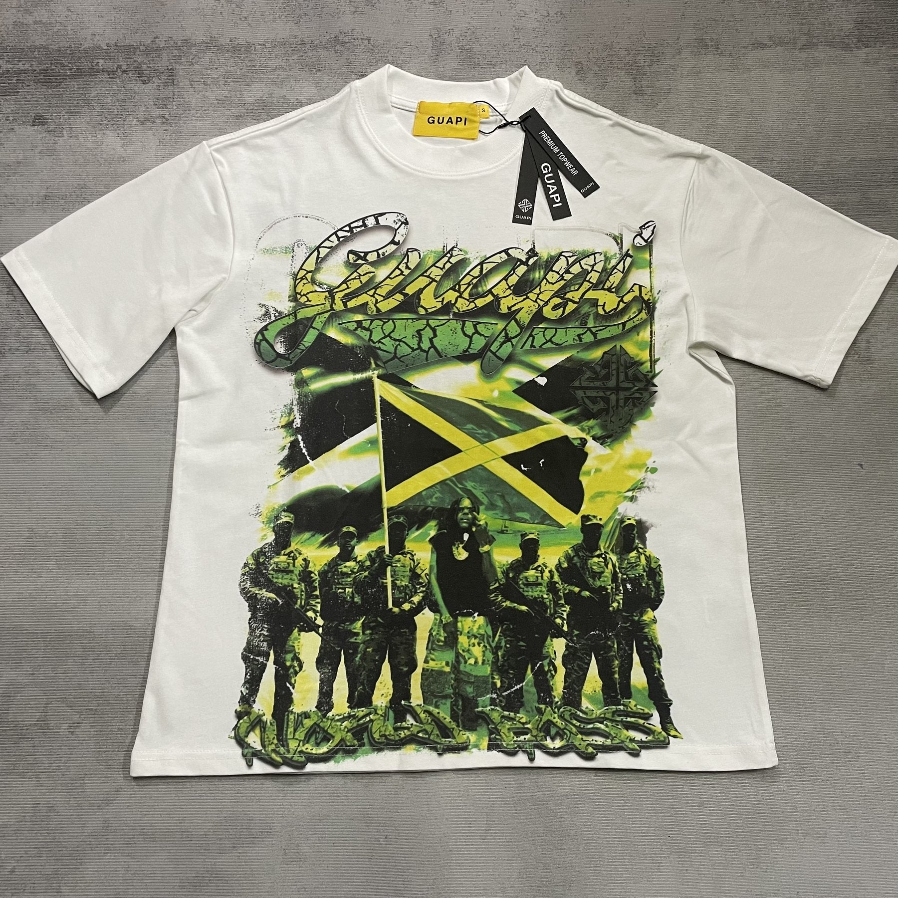 GUAPI World Boss Graphic Short-Sleeve T-Shirt — front
