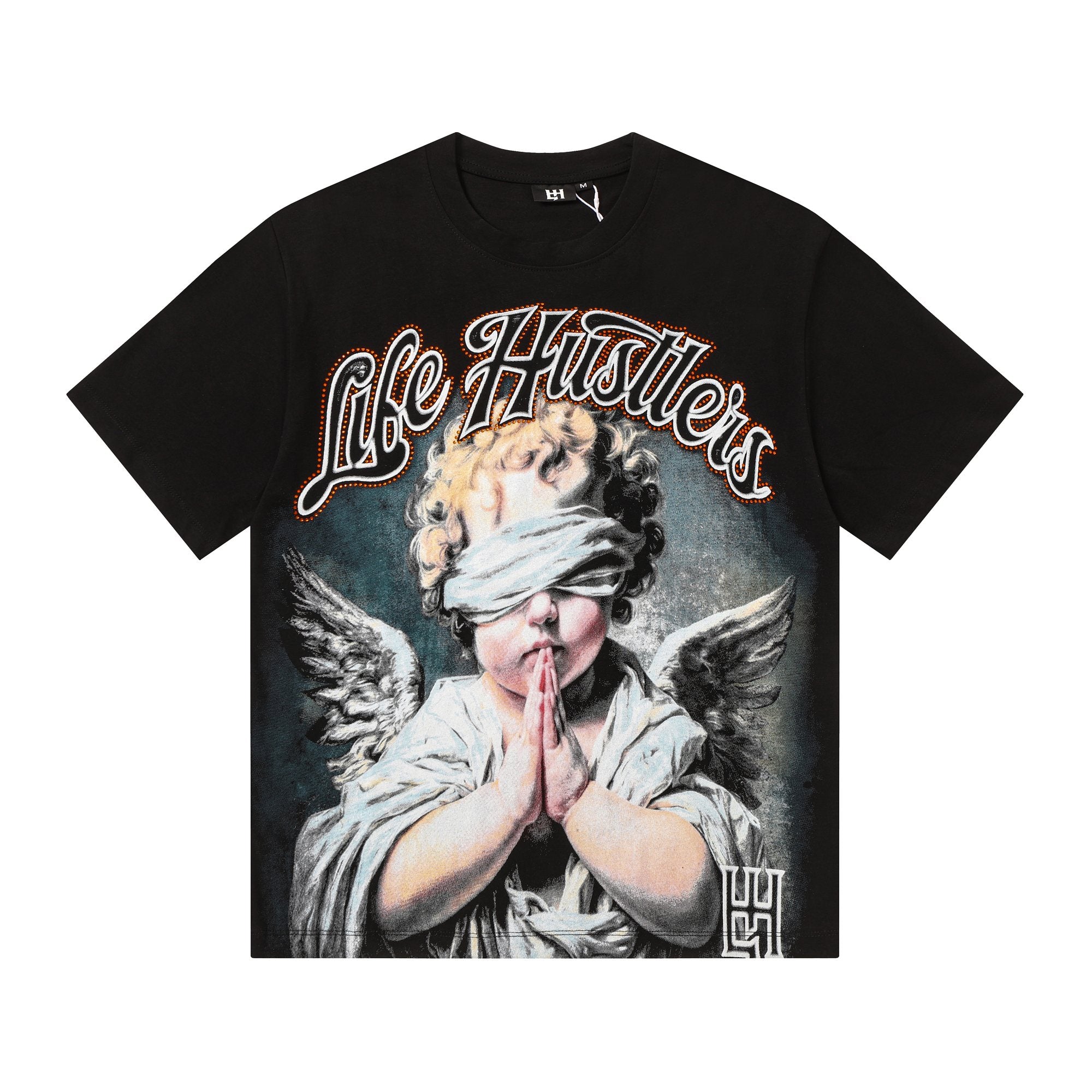 Life Hustlere Angel H-Back Graphic T-Shirt — hero