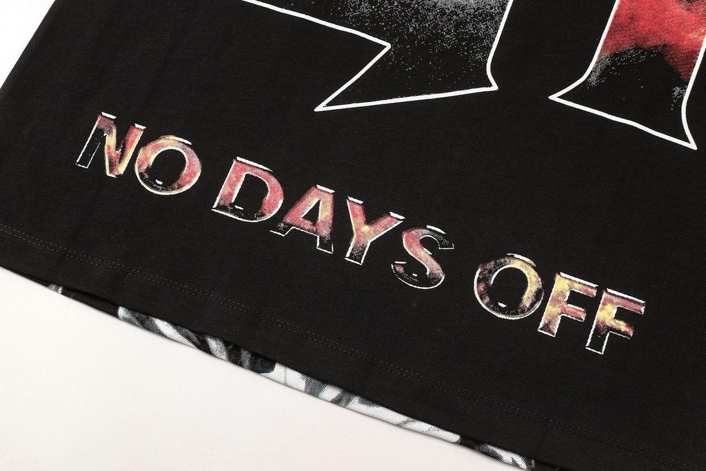 Life Hustlere No Days Off Graphic T-Shirt — detail