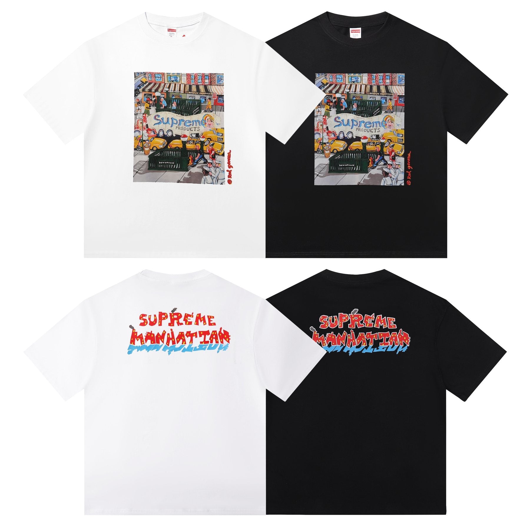 Supreme Manhattan City Graphic T-Shirt — comparison