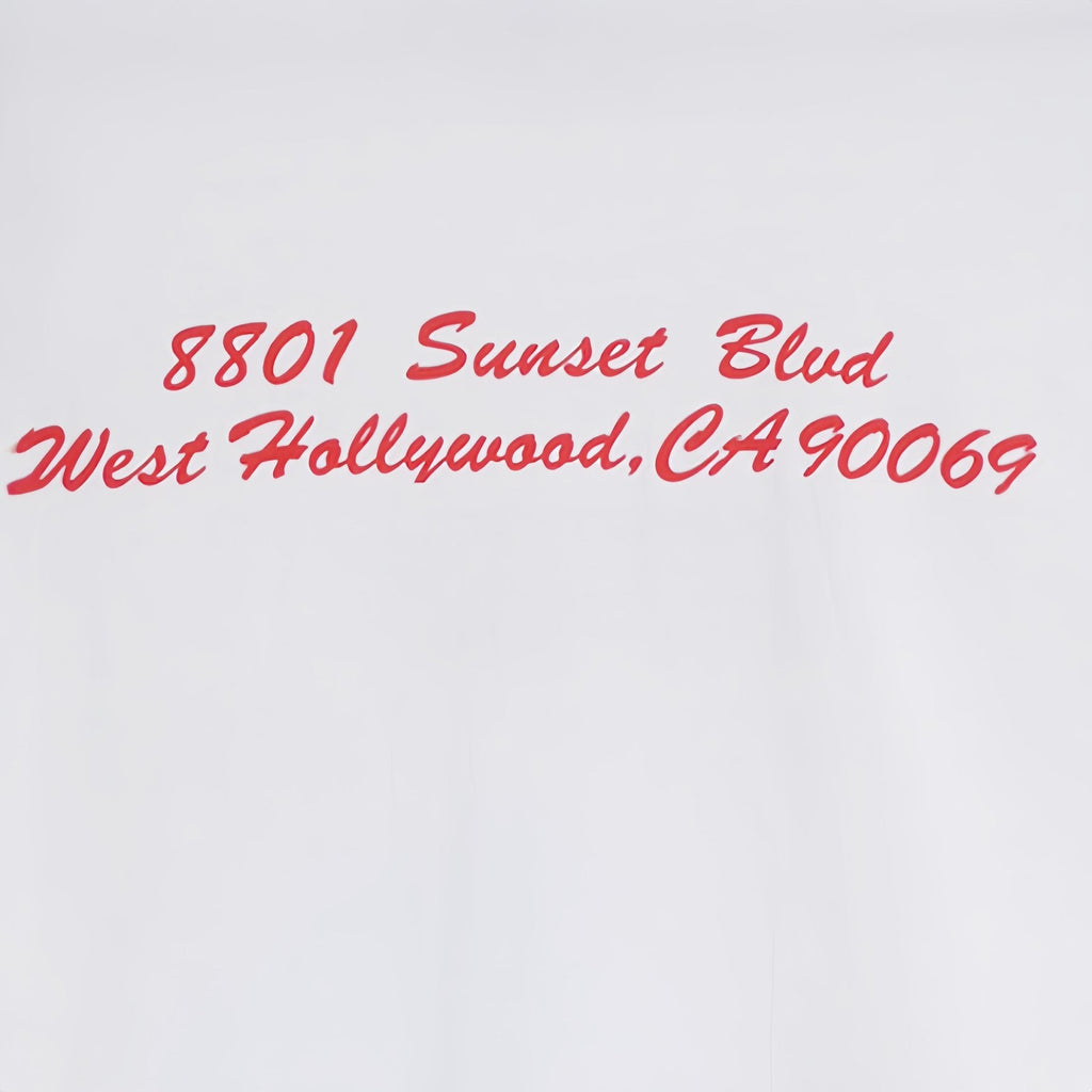 Supreme West Hollywood Graphic T-Shirt — detail