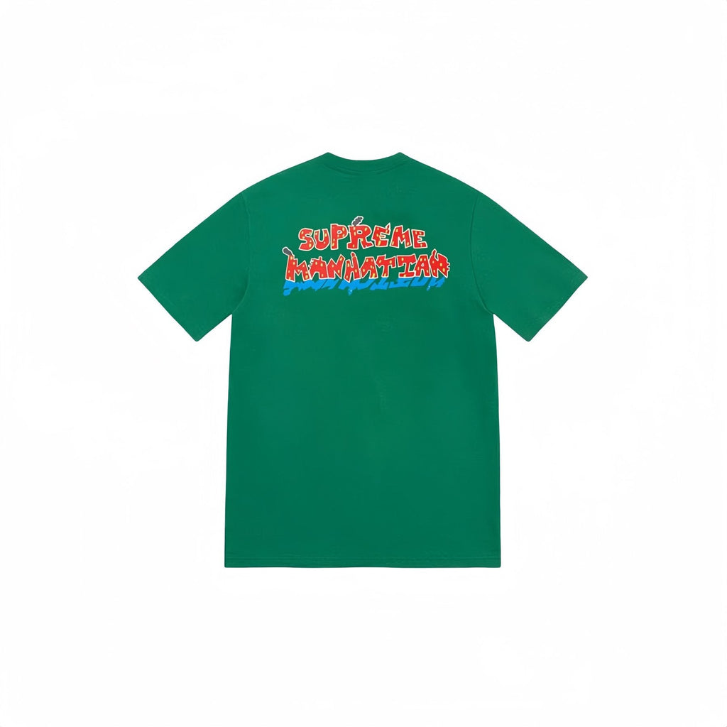 Supreme Manhattan City Graphic T-Shirt — back