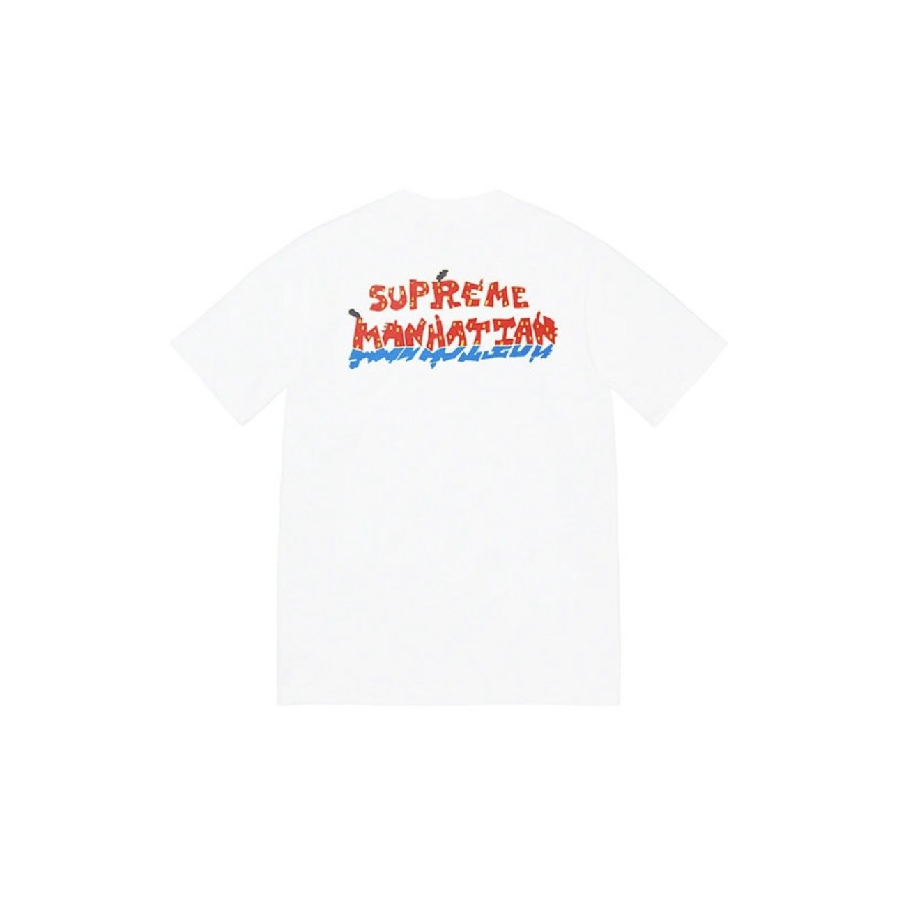 Supreme Manhattan City Graphic T-Shirt — back