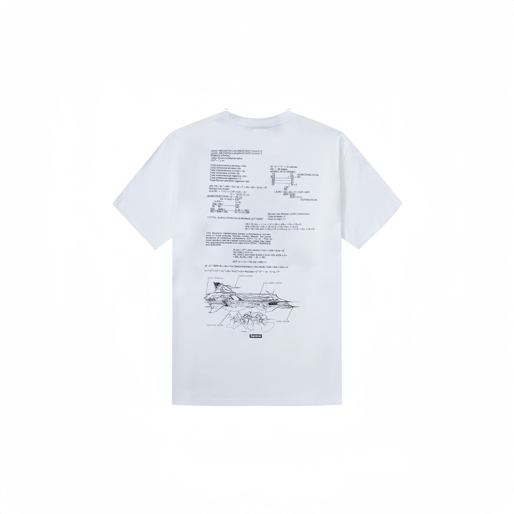 Supreme Garbage Gods Graphic Short-Sleeve T-Shirt — back