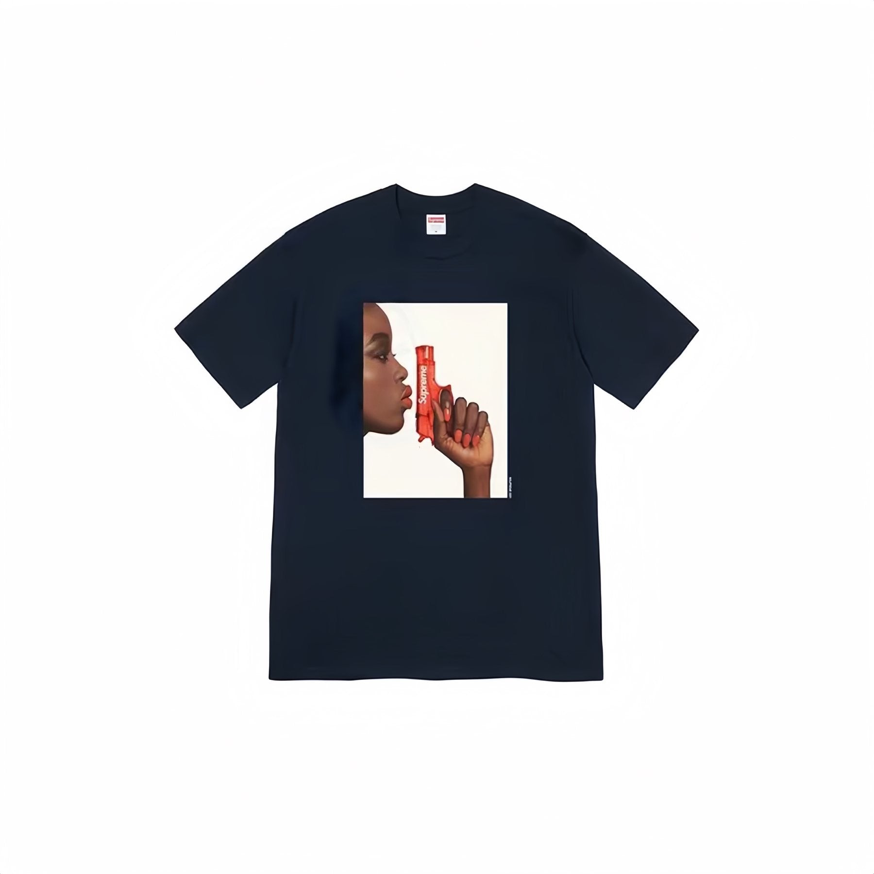 Supreme Spiral Graphic Short-Sleeve T-Shirt — front