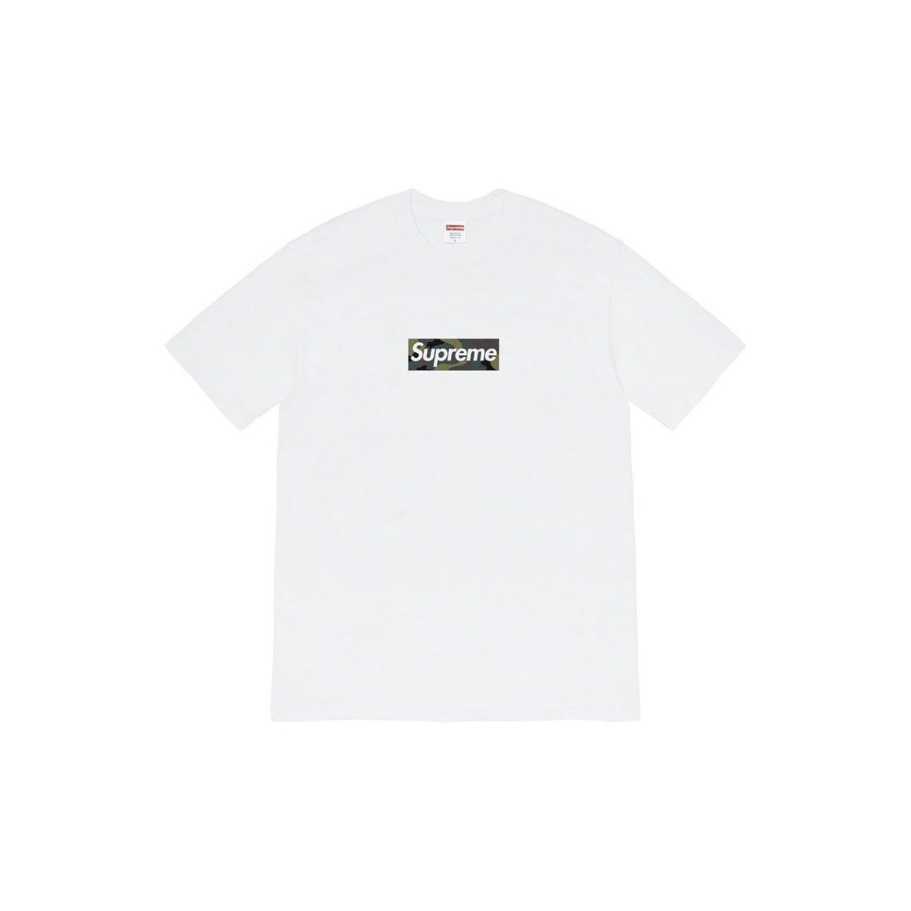 Supreme Camo Box Logo Short-Sleeve T-Shirt — front