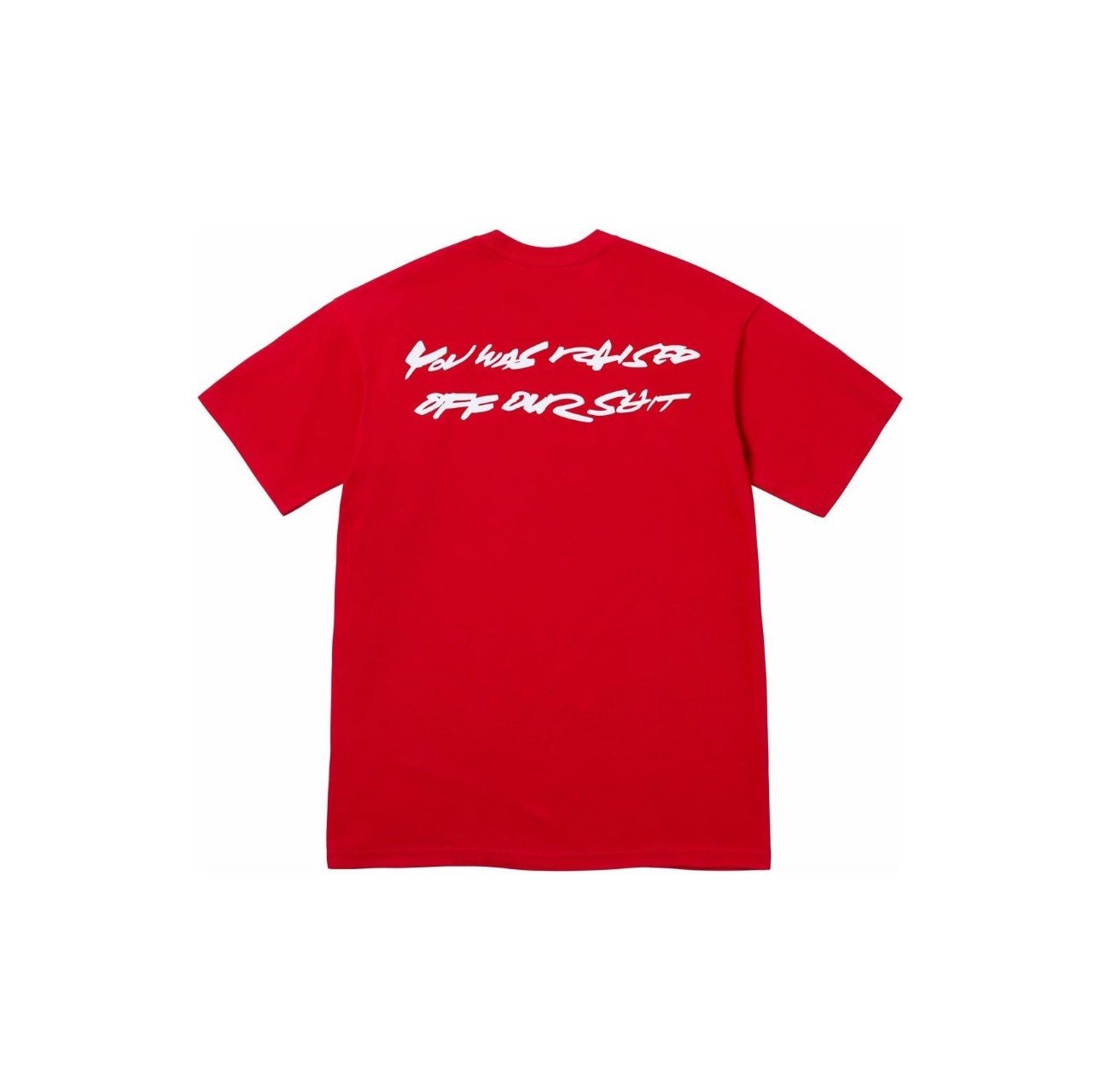Supreme Futura Script Graphic T-Shirt — back