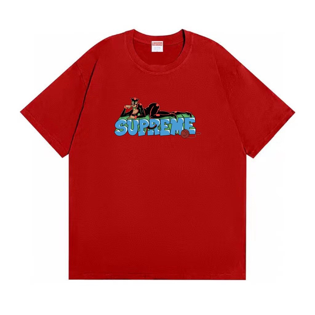 Supreme Catwoman Graphic T-Shirt — front