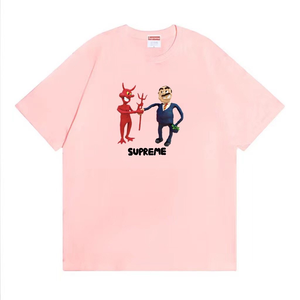 Supreme Business Devil Graphic T-Shirt — front