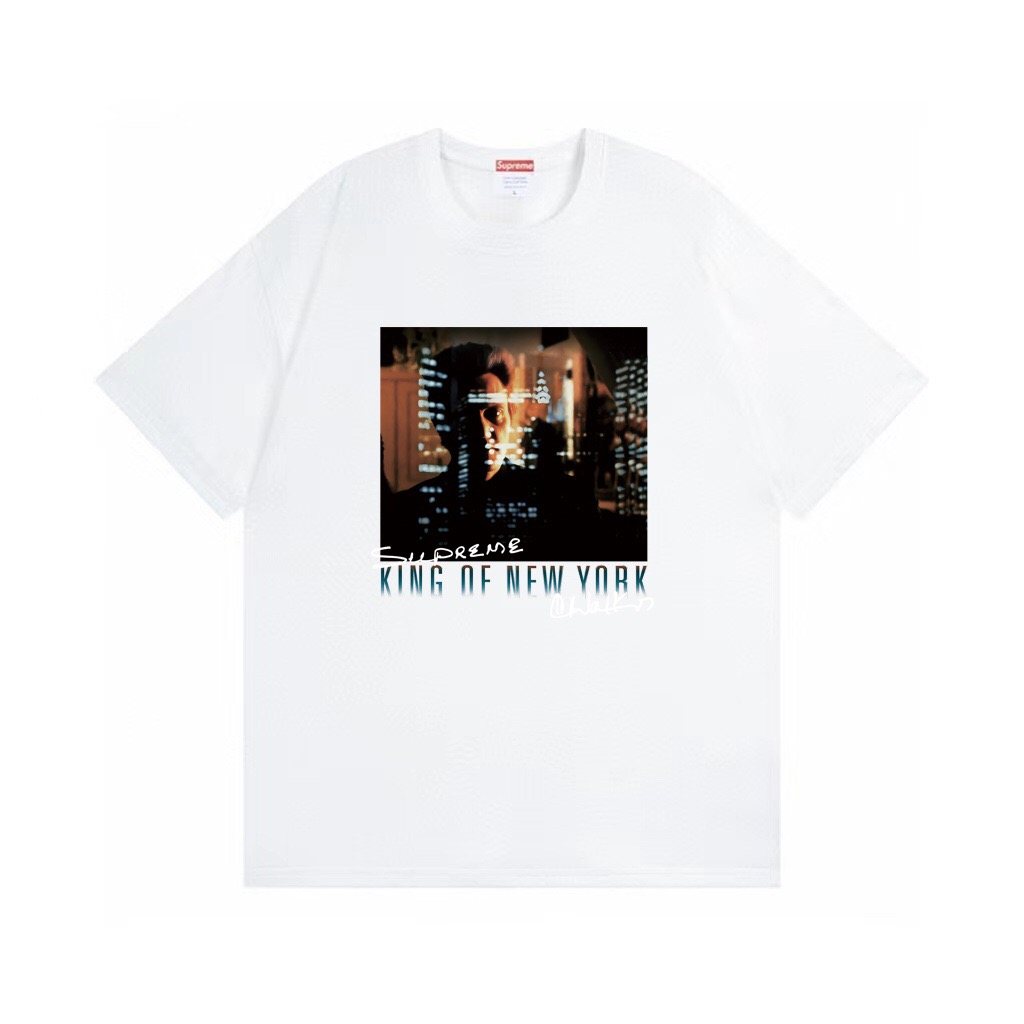 Supreme King of New York Graphic T-Shirt — front