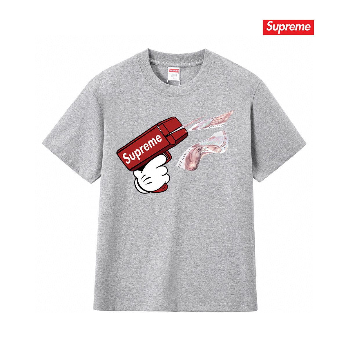 Supreme Kid Grigio Graphic Short-Sleeve T-Shirt — front