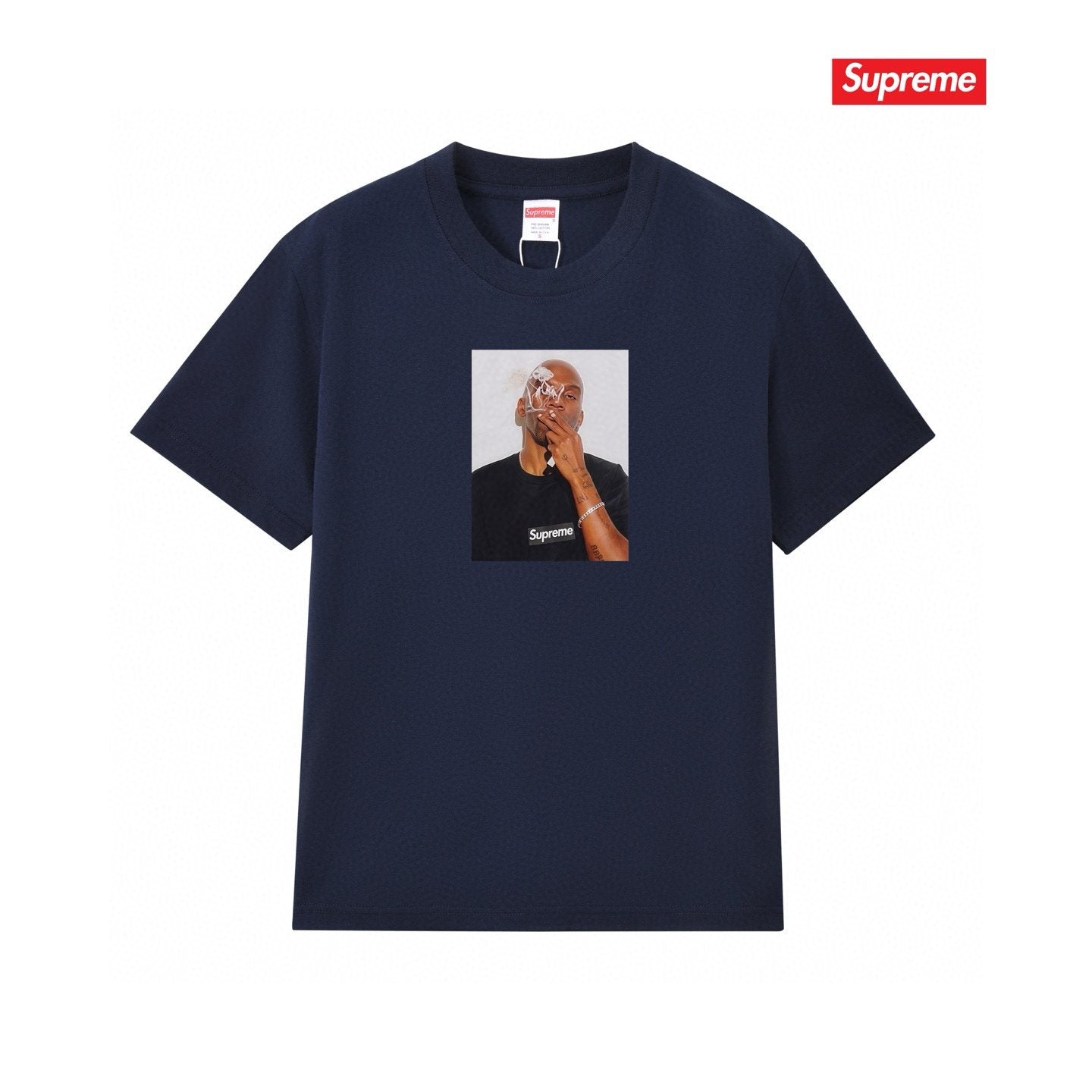 Supreme Dean Blunt Portrait Graphic T-Shirt — front