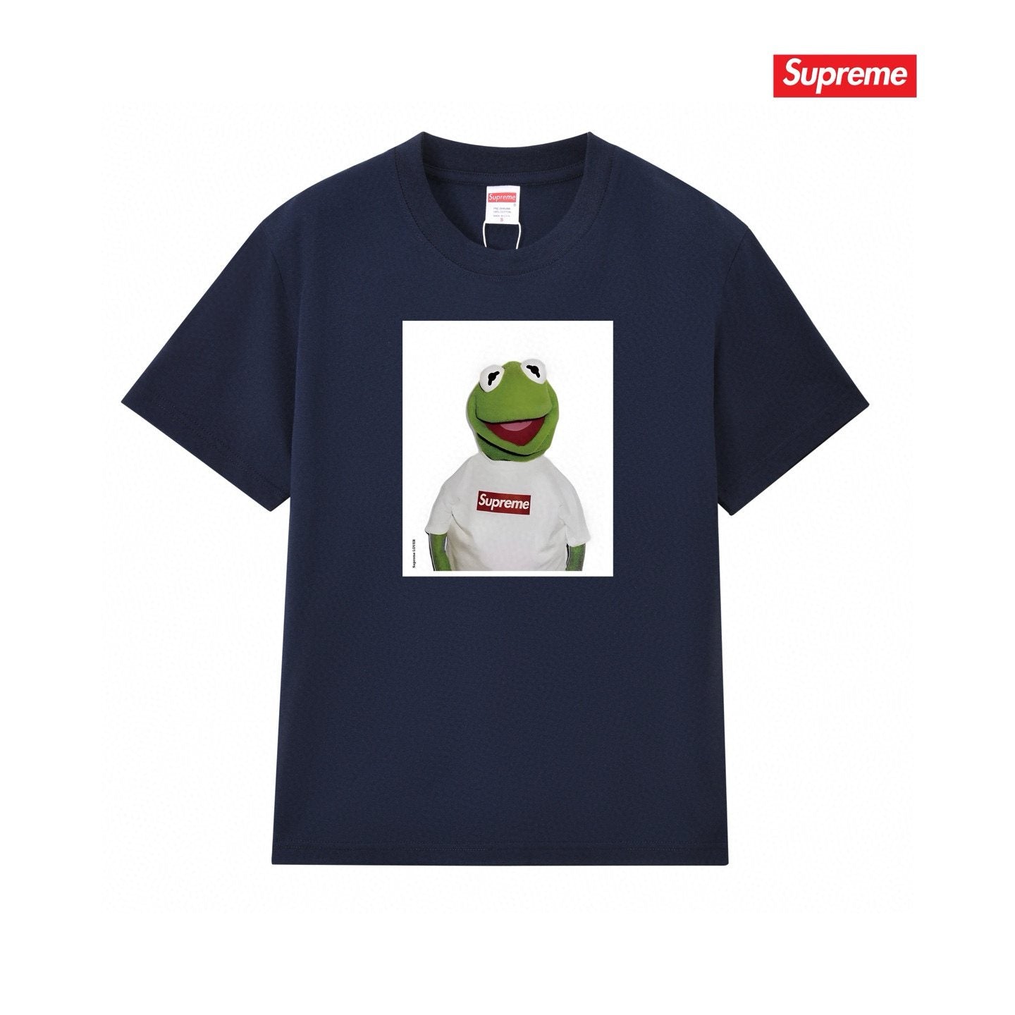 Supreme Kermit Photo Graphic T-Shirt — front