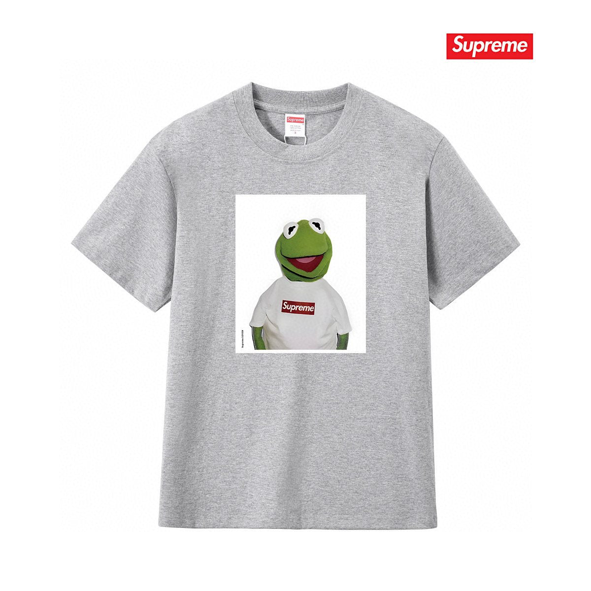 Supreme Kermit Photo Graphic T-Shirt — front